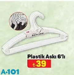 Pratik Askı 6'lı Pratik Askı 6'lı