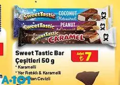Sweet Tastic Bar Çeşitleri 50 g Sweet Tastic Bar Çeşitleri 50 g