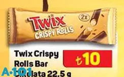 Twix Crispy Rolls Bar Çikolata 22.5 g Twix Crispy Rolls Bar Çikolata 22.5 g