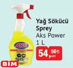 Aks Power Yağ Sökücü Sprey 1 L Aks Power Yağ Sökücü Sprey 1 L