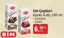 Aynes Kidy Süt Çeşitleri 180 ml Aynes Kidy Süt Çeşitleri 180 ml