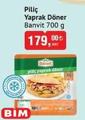 Banvit Piliç Yaprak Döner 700 g Banvit Piliç Yaprak Döner 700 g