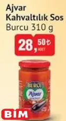 Burcu Ajvar Kahvaltılık Sos 310 g Burcu Ajvar Kahvaltılık Sos 310 g