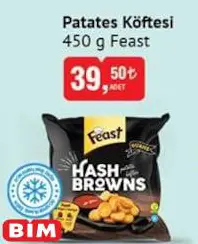 Feast Patates Köftesi 450 g Feast Patates Köftesi 450 g