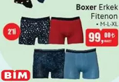 Fitenon Boxer Erkek 2'li Fitenon Boxer Erkek 2'li