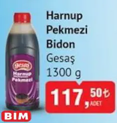 Gesaş Harnup Pekmezi Bidon 1300 g Gesaş Harnup Pekmezi Bidon 1300 g