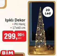 Işıklı Dekor 17x60 cm Işıklı Dekor 17x60 cm