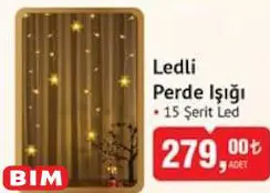 Ledli Perde Işıgı 15'li Şerit Led Ledli Perde Işıgı 15'li Şerit Led