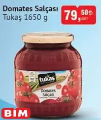 Tukaş Domates Salçası 1650 g Tukaş Domates Salçası 1650 g