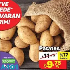 Patates Kg Patates Kg