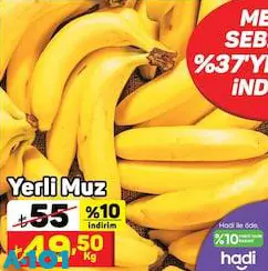 Yerli Muz Kg Yerli Muz Kg
