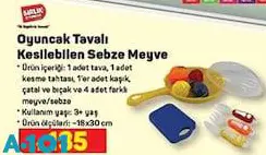 Birlik Oyuncak Tavalı Kesilebilen Sebze Meyve Birlik Oyuncak Tavalı Kesilebilen Sebze Meyve