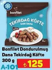 Bonfilet Dondurulmuş Dana Tekirdağ Köfte 300 g Bonfilet Dondurulmuş Dana Tekirdağ Köfte 300 g