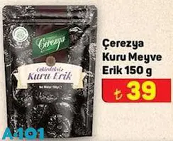 Çerezya Kuru Meyve Erik 150 g Çerezya Kuru Meyve Erik 150 g