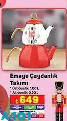 Emaye Çaydanlık Takımı Emaye Çaydanlık Takımı