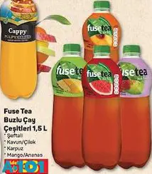 Fuse Tea Buzlu Çay Çeşitleri 1,5 L Fuse Tea Buzlu Çay Çeşitleri 1,5 L