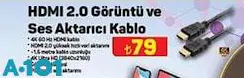 HDMI 2.0 Görüntü ve Ses Aktarıcı Kablo HDMI 2.0 Görüntü ve Ses Aktarıcı Kablo