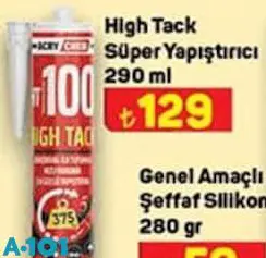High Tack Süper Yapıştırıcı 290 ml High Tack Süper Yapıştırıcı 290 ml