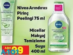 Nivea Micellar Makyaj Temizleme Suyu 400 ml Nivea Micellar Makyaj Temizleme Suyu 400 ml