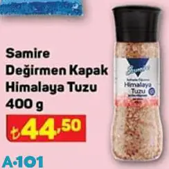 Samire Değirmen Kapak Himalaya Tuzu 400 g Samire Değirmen Kapak Himalaya Tuzu 400 g