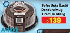 Sefer Usta Özsüt Dondurulmuş Tiramisu 600 g Sefer Usta Özsüt Dondurulmuş Tiramisu 600 g