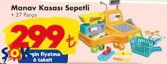 Gokidy Oyuncak Manav Kasası Sepetli 27 Parça Gokidy Oyuncak Manav Kasası Sepetli 27 Parça