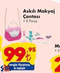 Gokidy Oyuncak Askılı Makyaj Çantası 8 Parça Gokidy Oyuncak Askılı Makyaj Çantası 8 Parça