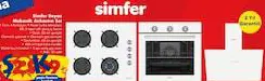 Simfer Beyaz Mekanik Ankastre Set Simfer Beyaz Mekanik Ankastre Set