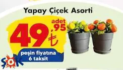 Yapay Çiçek Asorti Yapay Çiçek Asorti