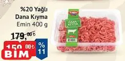 Emin %20 Yağlı Dana Kıyma 400 g Emin %20 Yağlı Dana Kıyma 400 g