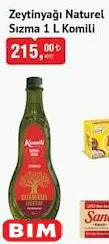 Komili Zeytinyağı Naturel Sızma 1 L Komili Zeytinyağı Naturel Sızma 1 L