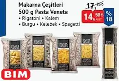 Pasta Veneta Makarna Çeşitleri 500 g Pasta Veneta Makarna Çeşitleri 500 g