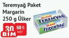 Ülker Teremyağ Paket Margarin 250 g Ülker Teremyağ Paket Margarin 250 g