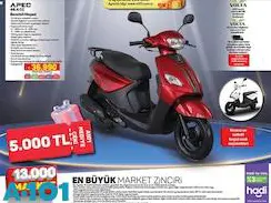 Apec 49.4 cc Benzinli Moped Apec 49.4 cc Benzinli Moped