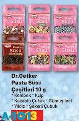 Dr. Oetker Pasta Süsü Çeşitleri 10 g Dr. Oetker Pasta Süsü Çeşitleri 10 g