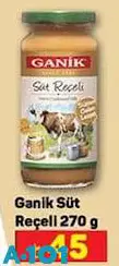 Ganik Süt Reçeli 270 g Ganik Süt Reçeli 270 g