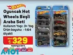 Hot Wheels Oyuncak Beşli Araba Seti Hot Wheels Oyuncak Beşli Araba Seti