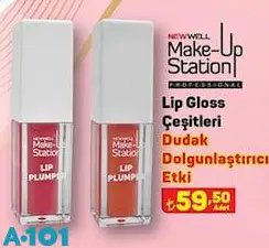 New Well Make Up Station Dudak Dolgunlaştırıcı Etki Lip Gloss Çeşitleri New Well Make Up Station Dudak Dolgunlaştırıcı Etki Lip Gloss Çeşitleri