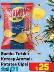 Samba Tırtıklı Ketçap Aromalı Patates Cipsi 135 g Samba Tırtıklı Ketçap Aromalı Patates Cipsi 135 g