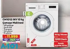 Seg CM1012 INV 10 kg Çamaşır Makinesi Seg CM1012 INV 10 kg Çamaşır Makinesi