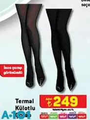 Termal Külotlu Çorap Termal Külotlu Çorap