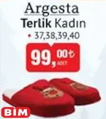 Argesta Terlik Kadın Argesta Terlik Kadın