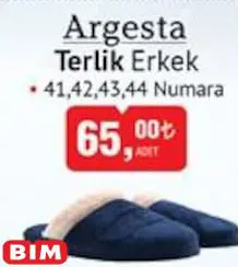 Argesta Erkek Terlik Argesta Erkek Terlik