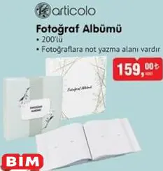 Articolo Fotoğraf Albümü 200'lü Articolo Fotoğraf Albümü 200'lü
