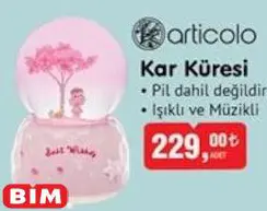 Articolo Kar Küresi Articolo Kar Küresi