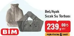 Bel/Ayak Sıcak Su Torbası Bel/Ayak Sıcak Su Torbası
