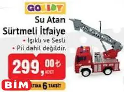 Gokidy Oyuncak Su Atan Sürtmeli İtfaiye Gokidy Oyuncak Su Atan Sürtmeli İtfaiye