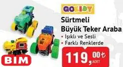 Gokidy Oyuncak Sürtmeli Büyük Teker Araba Gokidy Oyuncak Sürtmeli Büyük Teker Araba