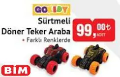 Gokidy Oyuncak Sürtmeli Döner Teker Araba Gokidy Oyuncak Sürtmeli Döner Teker Araba