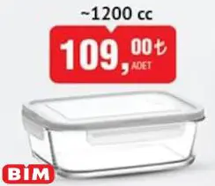 Lav Kilitli Saklama Kabı 1200 cc Lav Kilitli Saklama Kabı 1200 cc